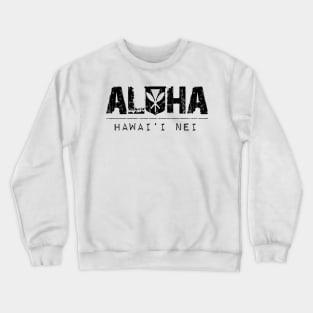 Aloha Kanaka Maoli by Hawaii Nei All Day Crewneck Sweatshirt